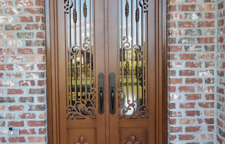 Custom Double Iron Doors – Iron Works U.S.A. Custom Double Iron Doors