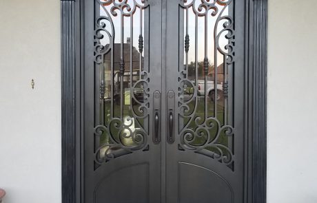 Double Iron Doors – Iron Works U.S.A. Double Iron Doors