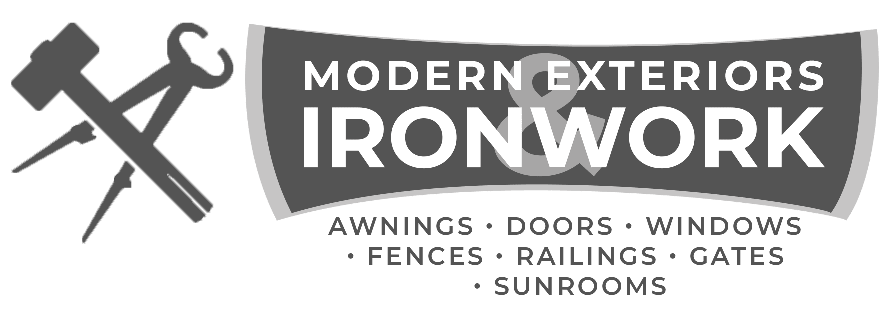 Modern Exteriors and Ironwork Logo